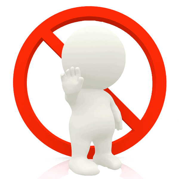 no entry sign